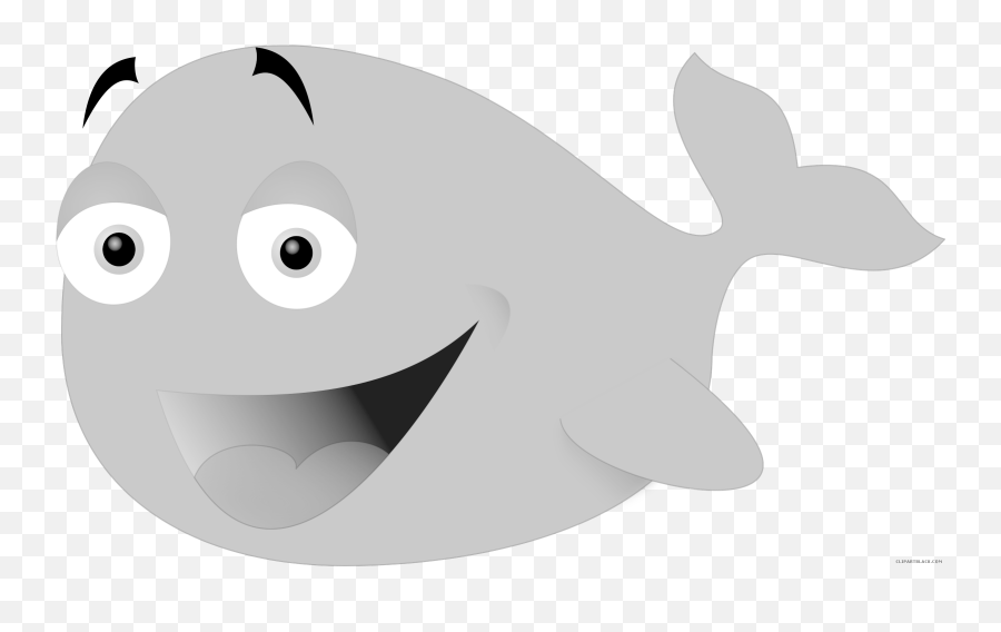 Whale Clipart Grey Whale - Cartoon Whale Shower Curtain Emoji,Whale Clipart Black And White