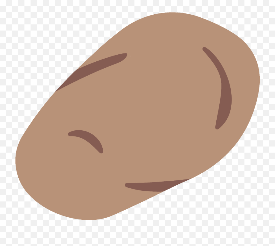 Potato Emoji Clipart Free Download Transparent Png Creazilla,Eggplant Emoji Transparent Background
