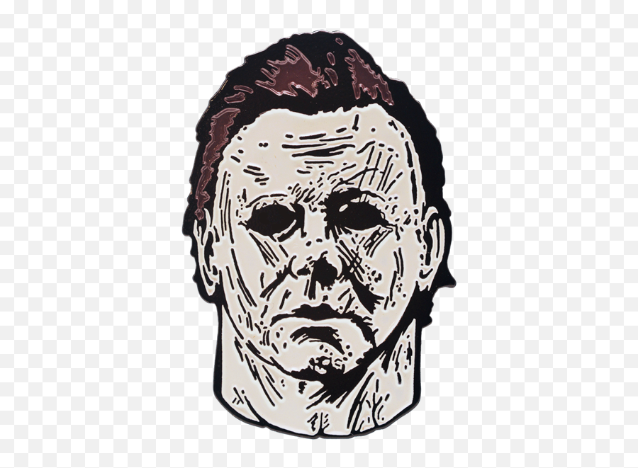 Tots Michael Myers Pin - Daily Dead Emoji,Michael Myers Transparent