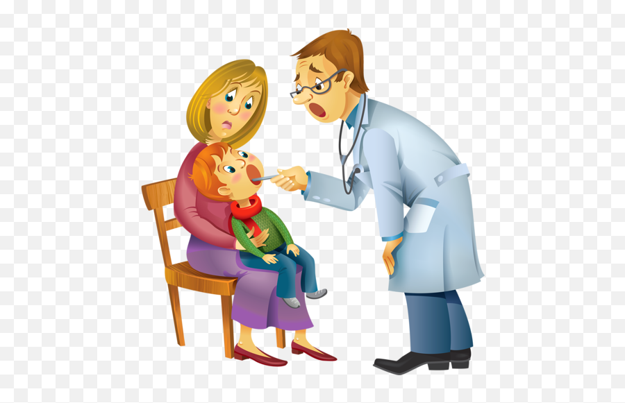 Download Doctor Kids Png And Clipart - Child And Doctor Emoji,Doctor Clipart Png