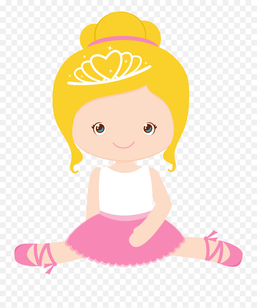 Gymnast Clipart Little Girl Gymnast Little Girl Transparent - Desenho Bailarina Sentada Png Emoji,Little Girl Clipart
