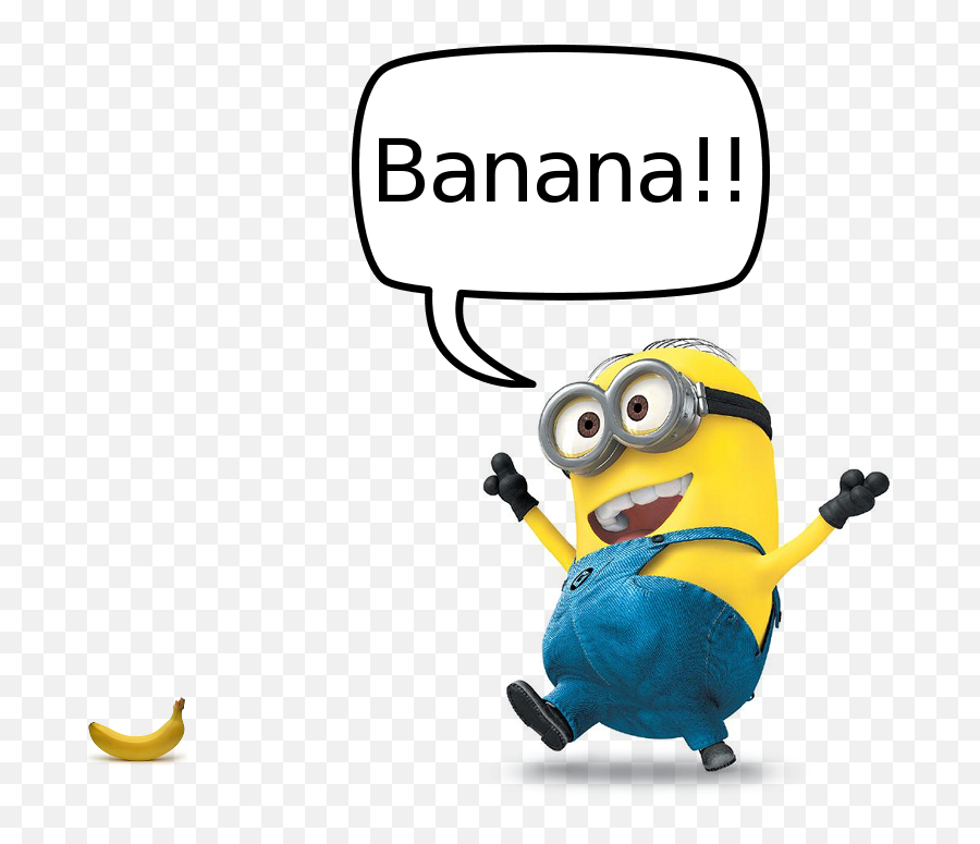 Download Pics For U003e Minion Banana - Despicable Me Minions Minion I Love Banana Emoji,Minions Png