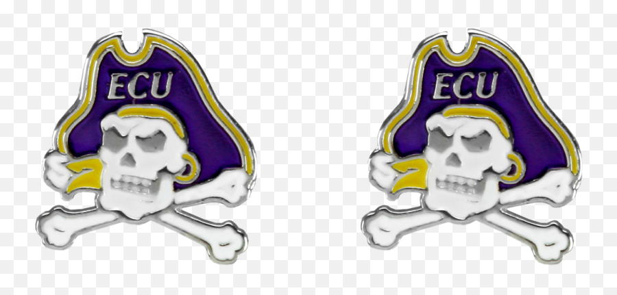 Logo Charms Stud Elise Earrings - Automotive Decal Emoji,Ecu Logo