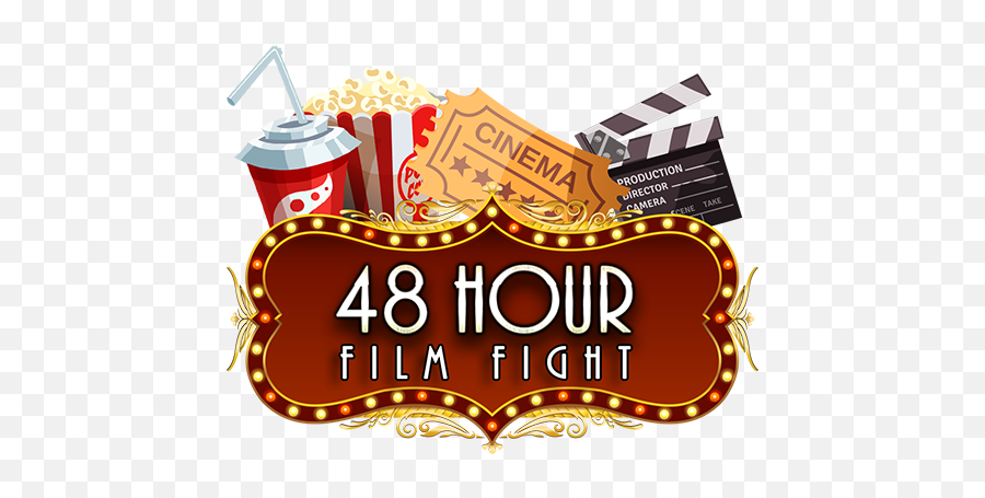 48 Hour Film Fight - For Party Emoji,48 Hour Logo