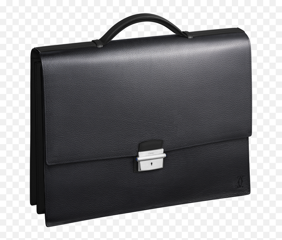 Leather Briefcase Png Clipart Png Mart - Maletin Cartier Emoji,Briefcase Clipart