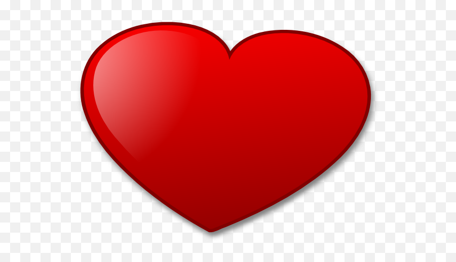 Love Heart Clip Art At Clker - Heart Emoji Png Vector,Hearts Clipart