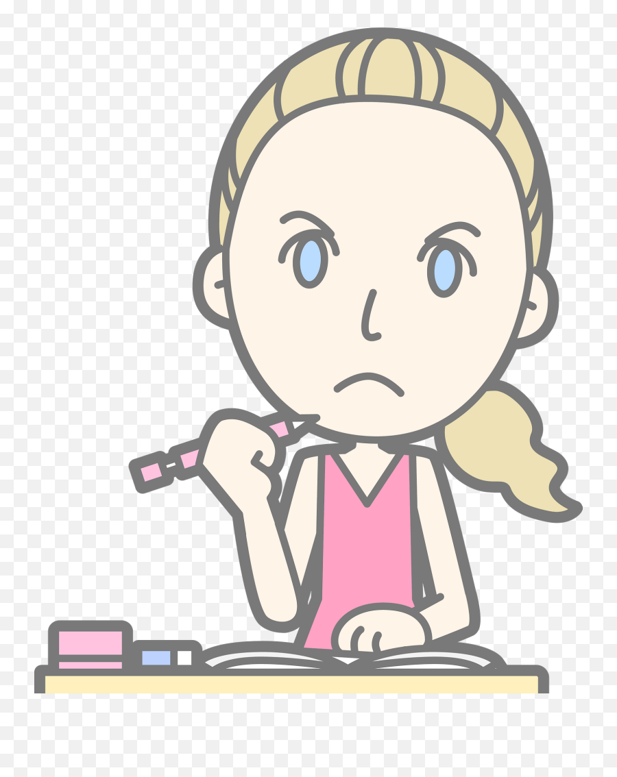 Grumpy Student Clipart Free Download Transparent Png - Clipart Grumpy Student Emoji,Student Clipart