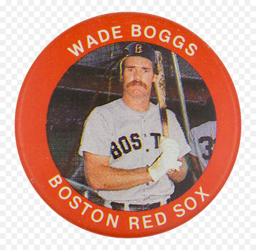 Wade Boggs Boston Red Sox Busy Beaver Button Museum - Wimbledon Emoji,Boston Red Sox Logo