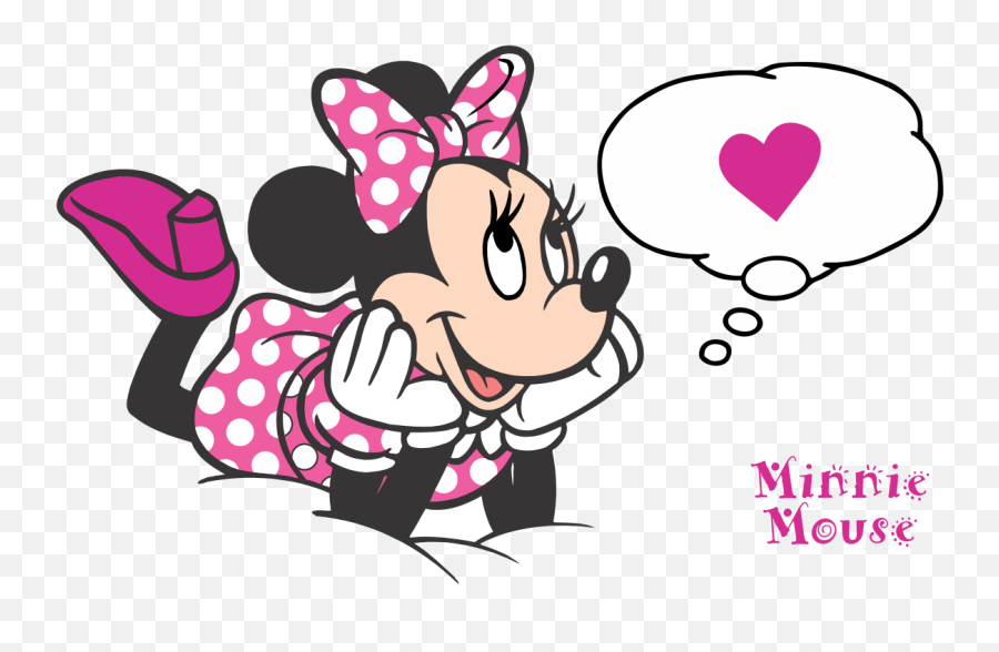 Download Minnie Rosa Png - Minnie Mouse Png Image With No Minnie Mouse Laying Down Emoji,Minnie Png