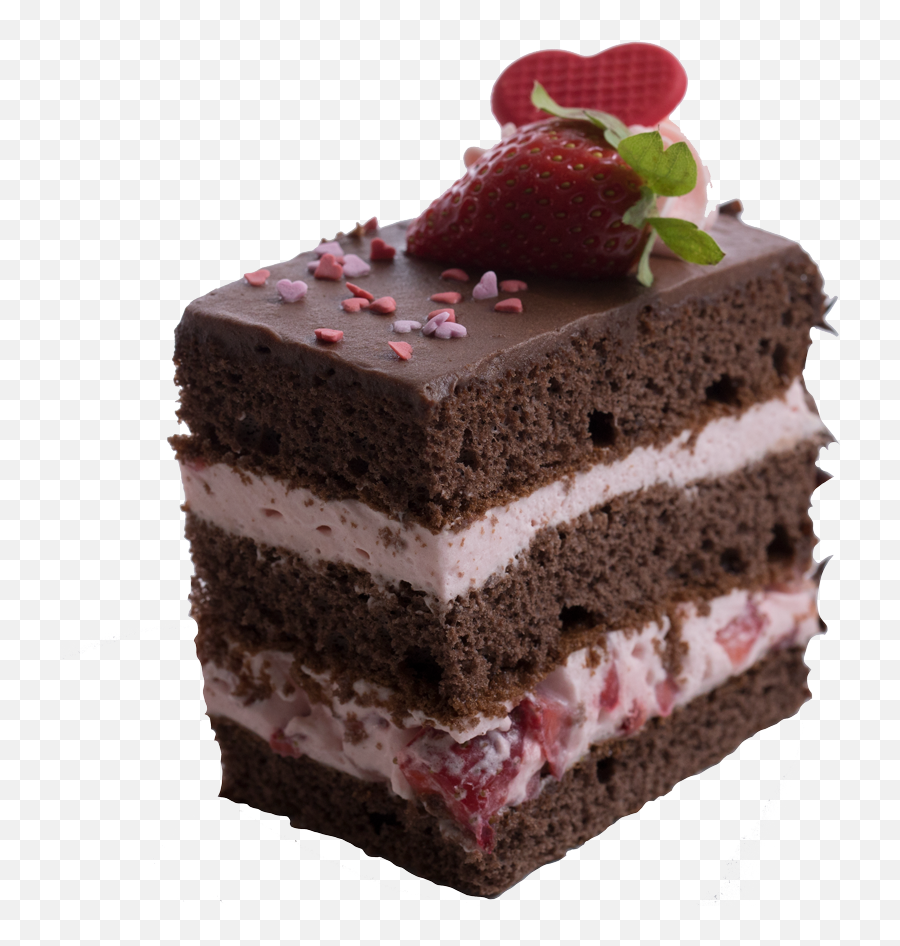 Download Fresh Handmade Chocolate U0026 Strawberry Moment Order - German Chocolate Cake Emoji,Chocolate Cake Png