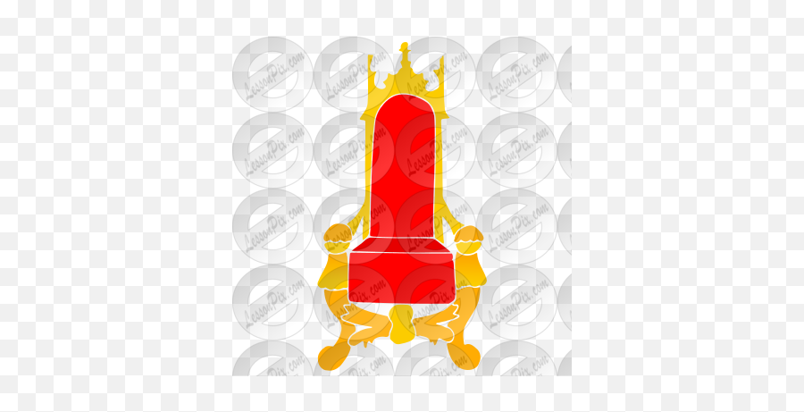 Throne Stencil For Classroom Therapy - Illustration Emoji,Throne Clipart