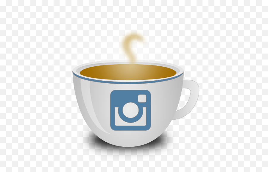 Coffee Flickr Instagram Free Icon Of Coffee Icons - Black And Yellow Emoji,Flickr Logo