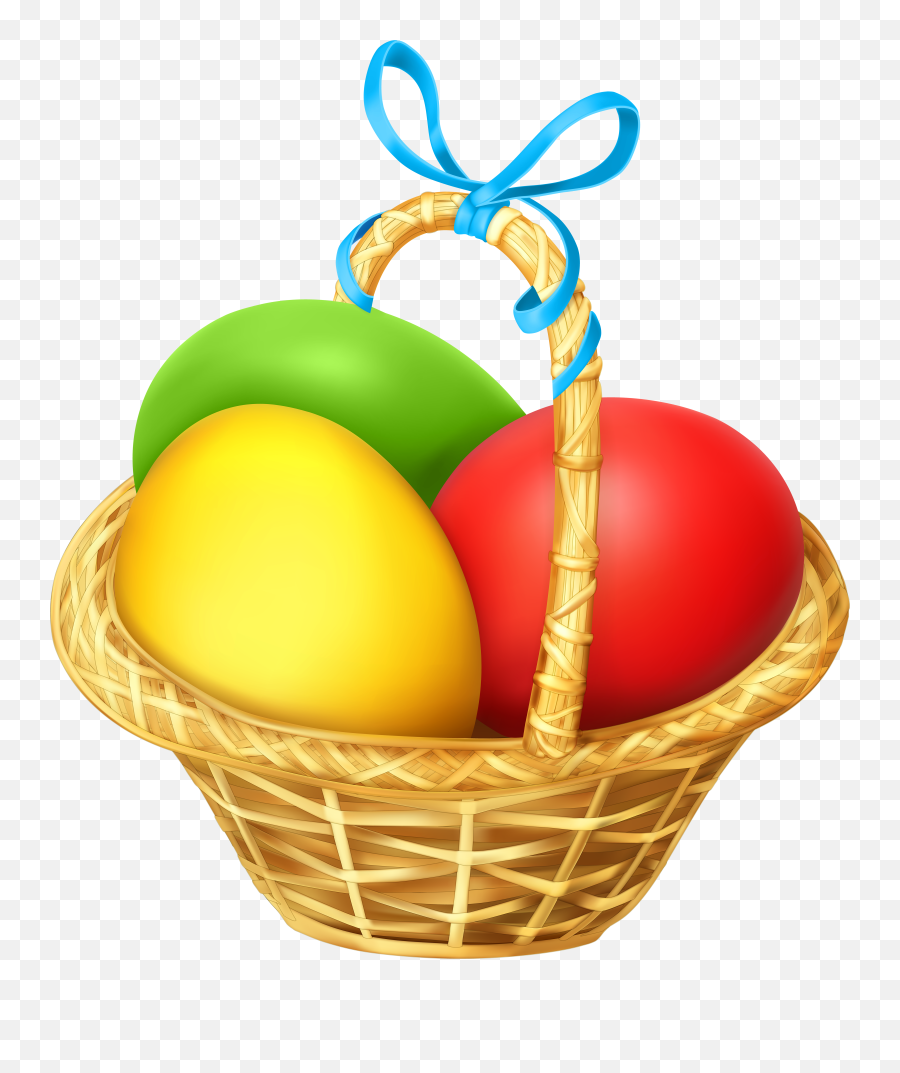 Easter Basket Transparent Png Clip Art - Easter Egg Emoji,Easter Basket Png