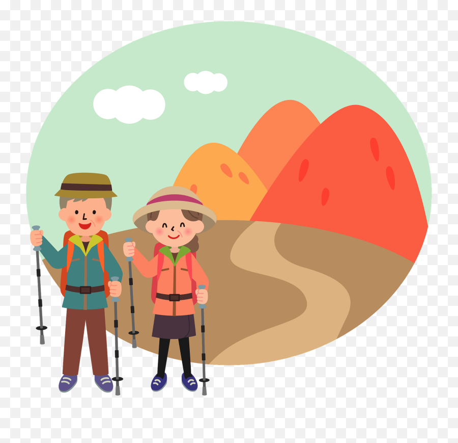 Hiking Clipart - Walking Stick Emoji,Hiking Clipart