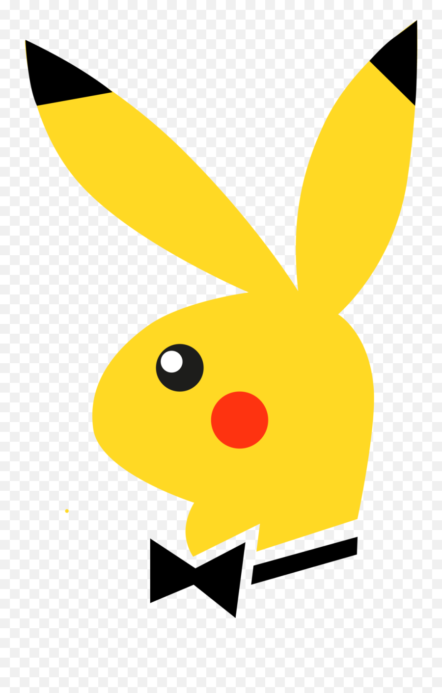Playboy Bunny Logo Clip Art - Yellow Playboy Bunny Png Emoji,Playboy Logo