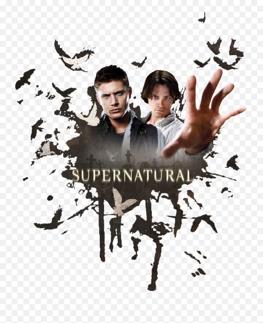 Supernatural Logo Transparent Png - Supernatural Season 4 Poster Emoji,Supernatural Logo