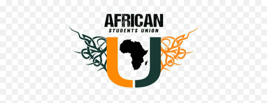 University Of Miami U2013 African Students Union U2013 National - Vertical Emoji,University Of Miami Logo