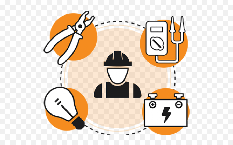 Electrical Contractor Electrical Icon Emoji,Electrician Clipart