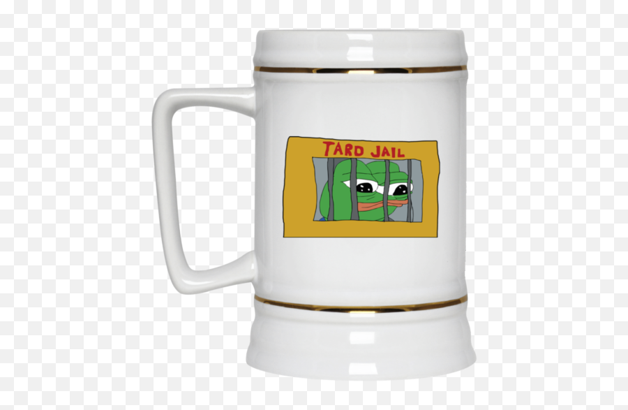 Pepe Frog Tard Jail Mug Emoji,Pepe The Frog Png