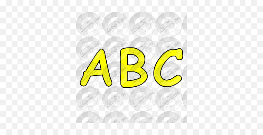 Abc Picture For Classroom Therapy Use - Dot Emoji,Abc Clipart