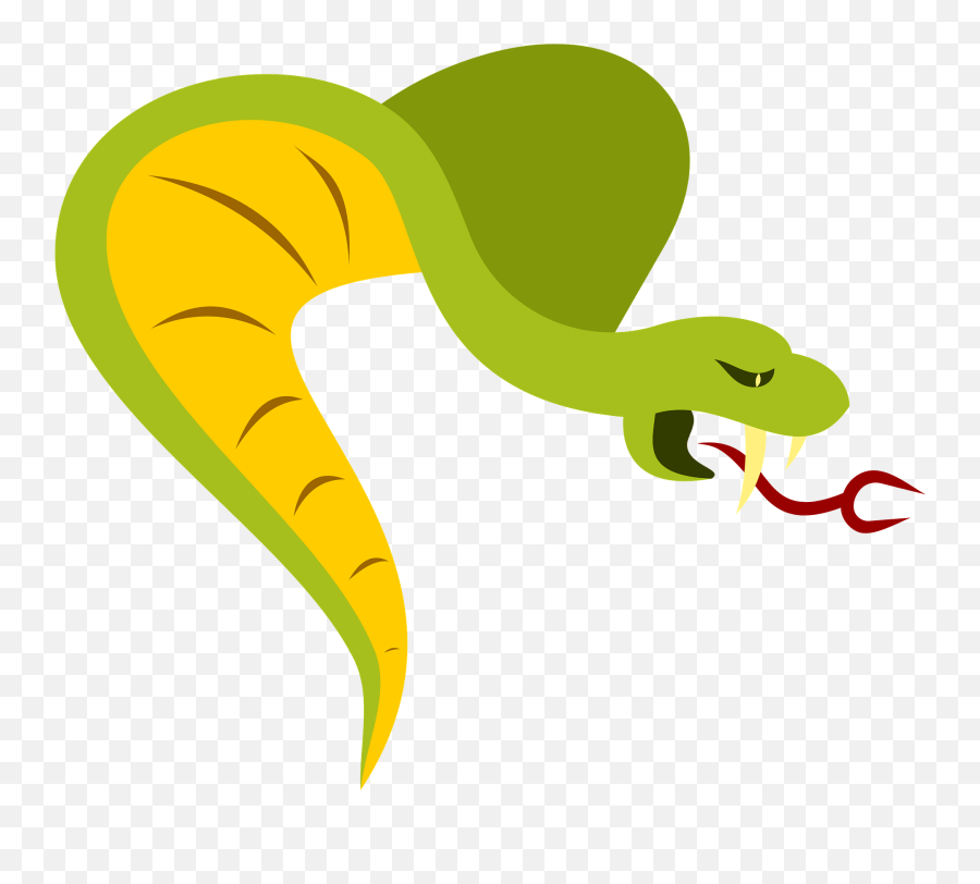 Cobra Snake Clipart Free Download Transparent Png Creazilla Emoji,Cute Snake Clipart