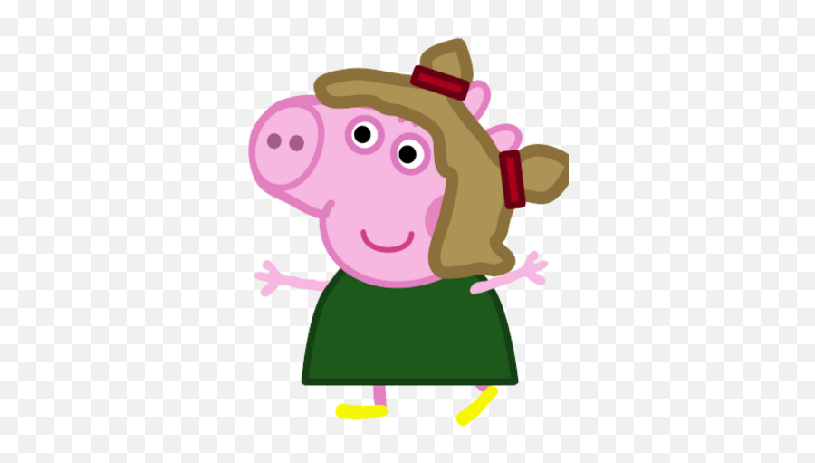 Elly Pig Peppa Pig Fanon Wiki Fandom - Elly Pig Peppa Pig Emoji,Peppa Pig Clipart