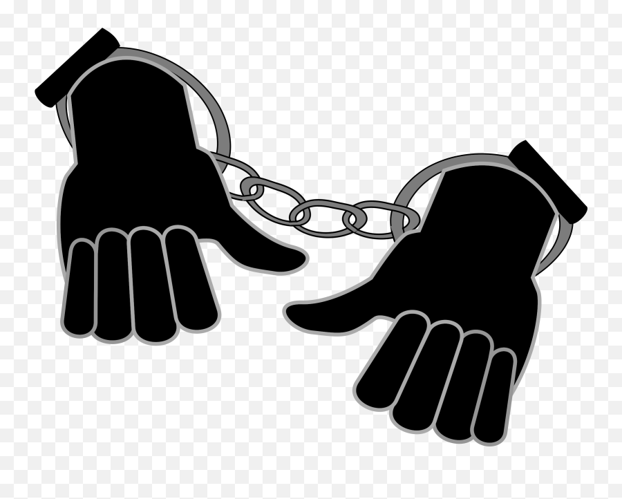 Handshake Clipart Holding Hands Handshake Holding Hands - Hand In Handcuffs Png Emoji,Holding Hands Clipart