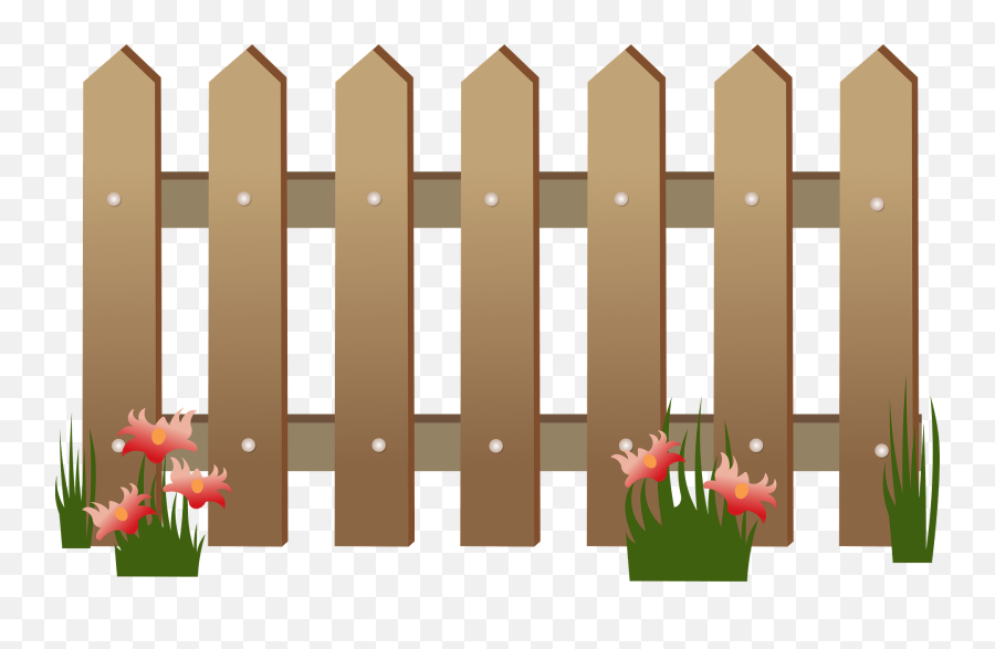 Fence Clipart - Picket Fence Emoji,Fence Clipart