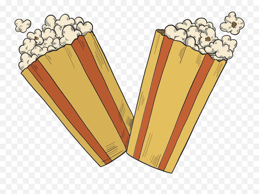 Popcorn Clipart Free Download Transparent Png Creazilla - Horizontal Emoji,Popcorn Clipart