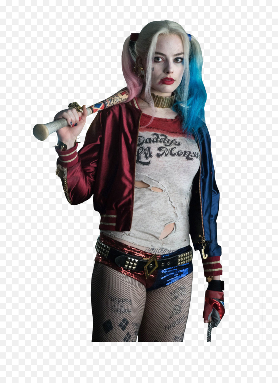 Download Harley Quinn Suicide Squad Png - Harley Quinn Png Emoji,Harley Quinn Png