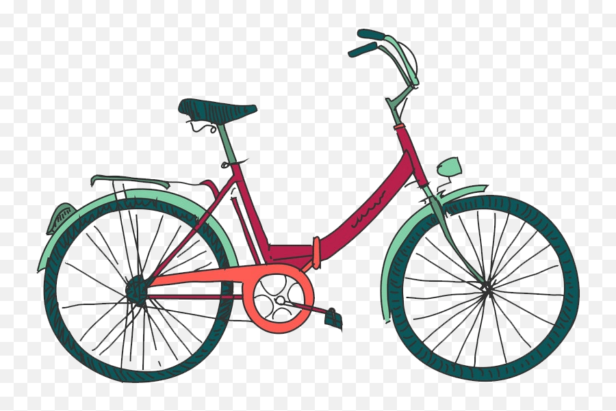 Cute Bike Clipart - Mustache Samedi Trail 6 Emoji,Bike Clipart
