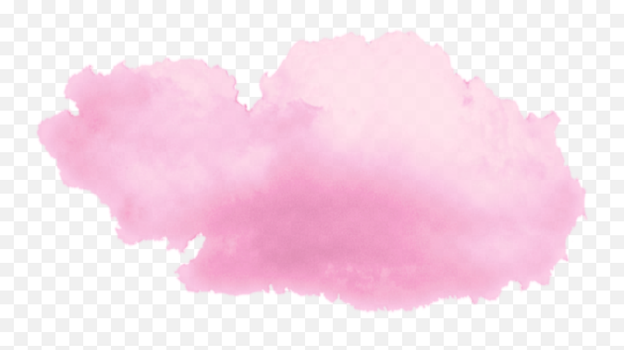 Freetoedit - Nubes De Acuarela Color Rosa Emoji,Watercolor Splash Png