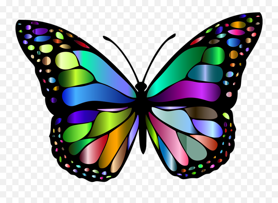 Butterfly Insects Clipart Transparent Emoji,Insects Clipart