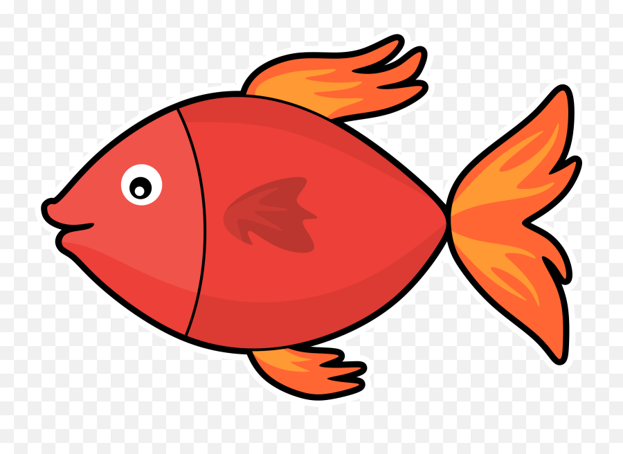 Fish Clipart Cartoon Fish Cartoon - Fish Clipart Png Emoji,Fish Clipart