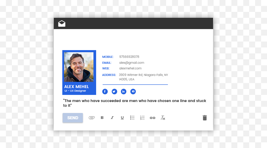 Free Email Signature Generator With - Language Emoji,How To Add Signature In Gmail With Logo
