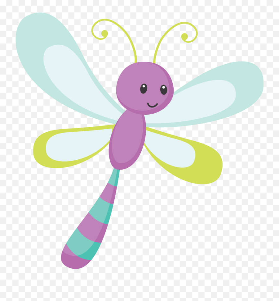 Cute Dragonfly Clipart Transparent Png - Cute Dragonfly Png Emoji,Dragonfly Clipart
