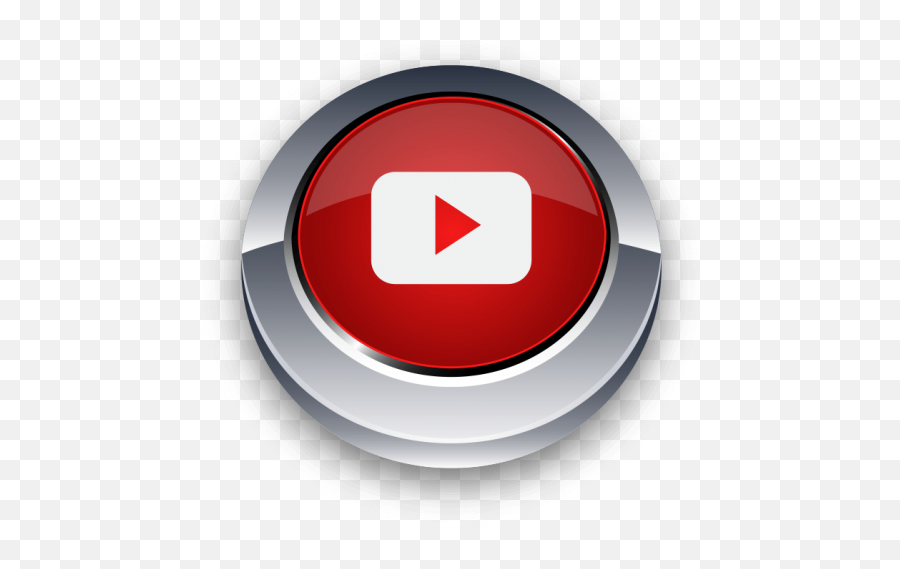 Youtube Button Png Image Free Download Searchpngcom - Portable Network Graphics Emoji,Youtube Button Png