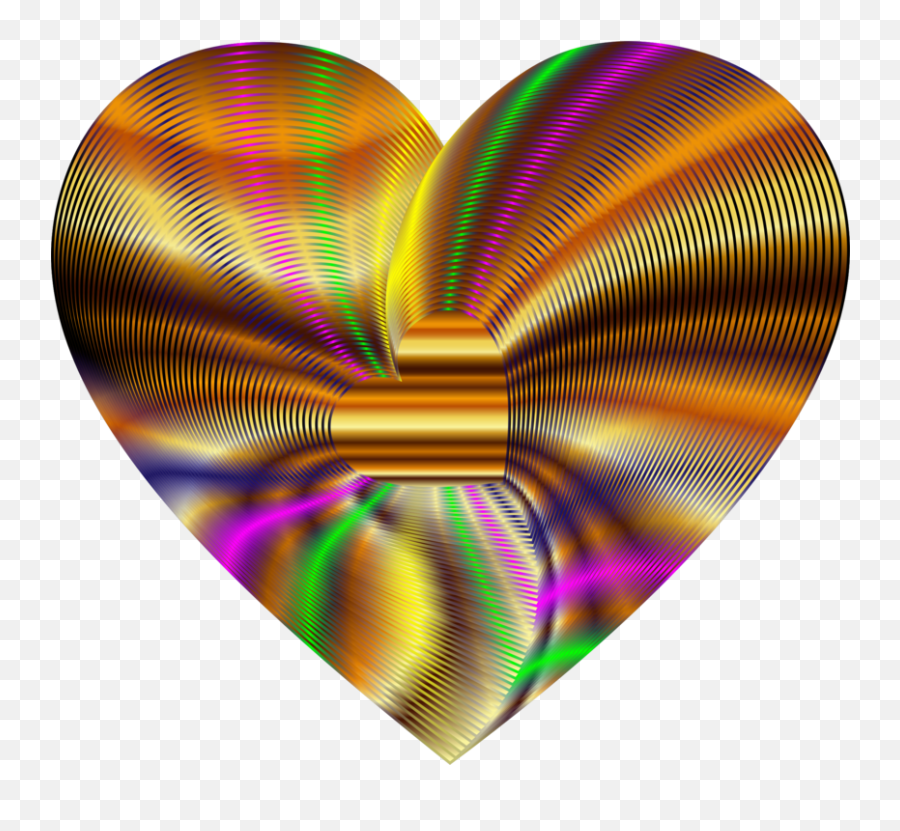 Heartcirclegold Png Clipart - Royalty Free Svg Png Transparent Golden Heart Png Emoji,Gold Heart Clipart