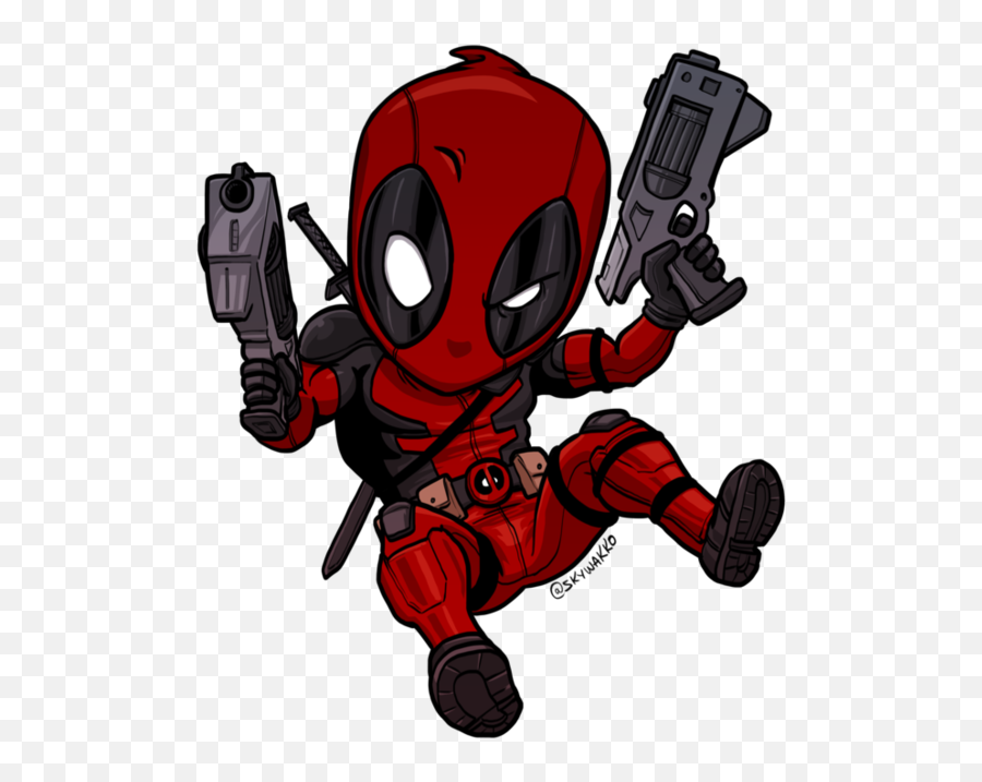 Deadpool - Deadpool Png Emoji,Deadpool Png