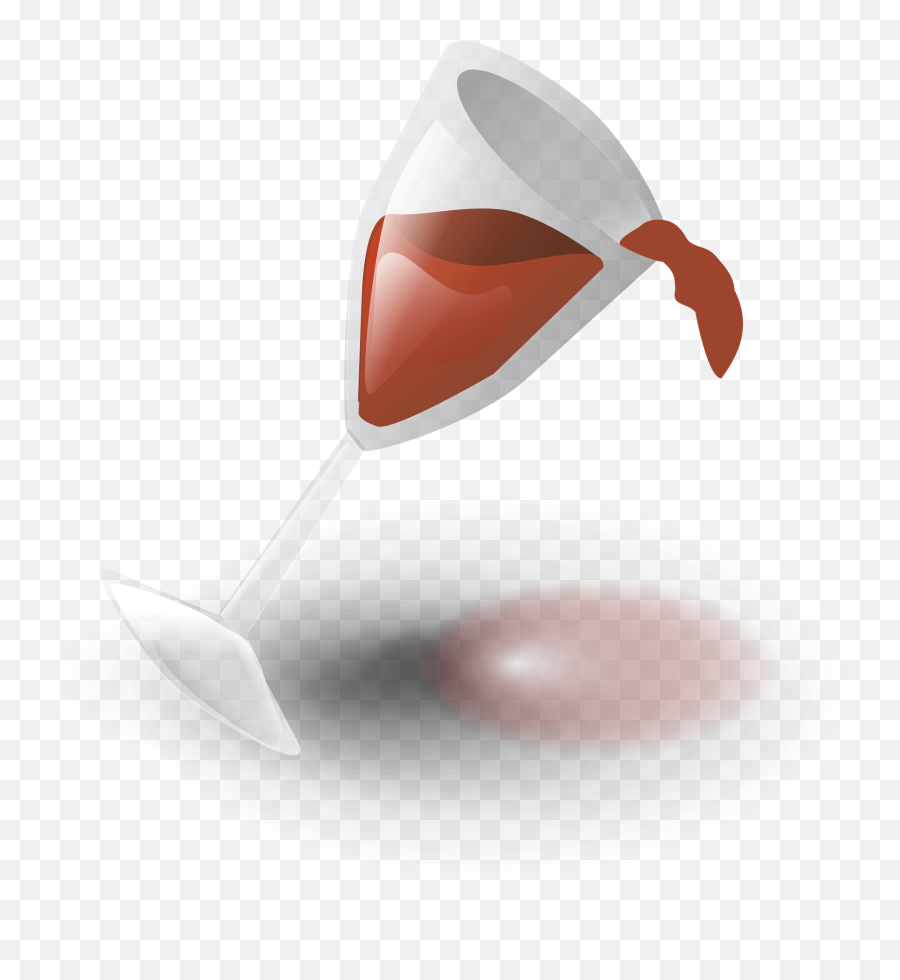 Wine Glass Spilling Wine Clipart Free Download Transparent Emoji,Empty Wine Glass Clipart