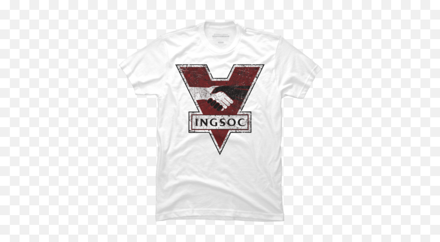 Best White Monster T - Shirts Tanks And Hoodies Design By Emoji,Ingsoc Logo