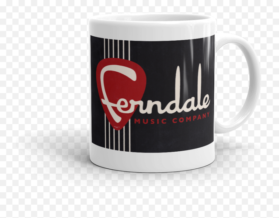 Ferndale Music Company Mug Pick Logo U2014 Ferndale Music Company Emoji,Logo Mock Up