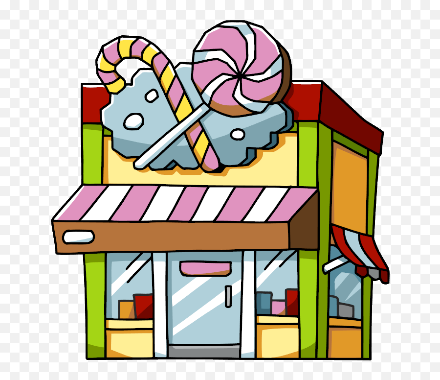 Candy Store Clipart Png Png Image With - Candy Shop Clipart Png Emoji,Store Clipart