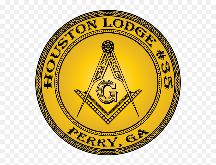 Houston Masonic Lodge 35 - Perry Warner Robins Freemasonry Dot Emoji,Freemason Logo