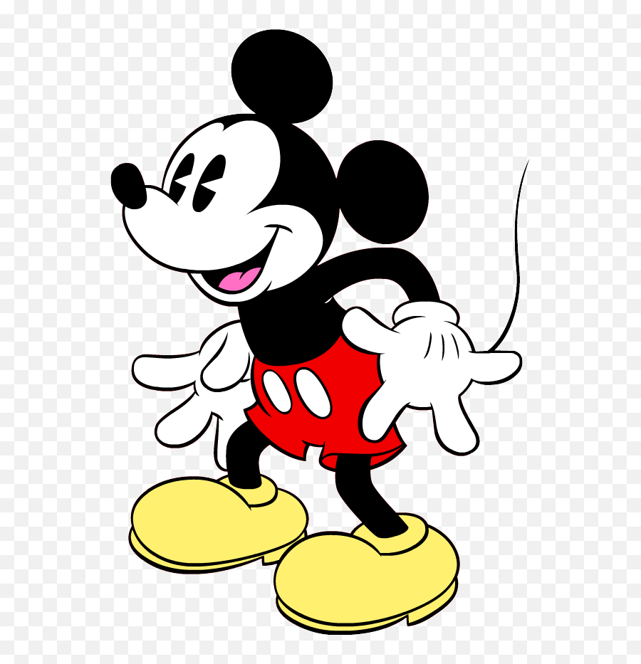 Classic Mickey Mouse Clipart - Mickey Mouse Png Classic Emoji,Mickey Mouse Clipart