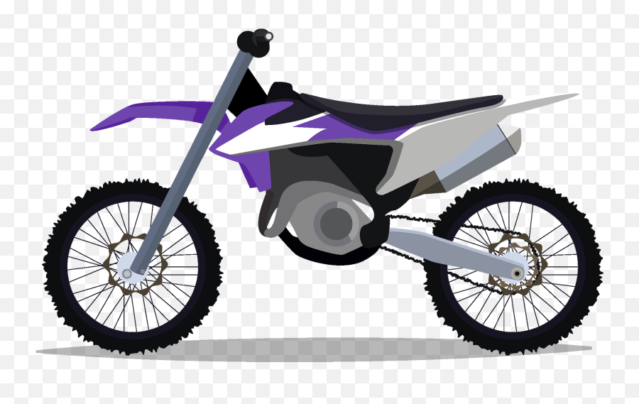 Dirt Bike Clipart - Motorcycle Dirt Bike Clipart Emoji,Dirt Clipart