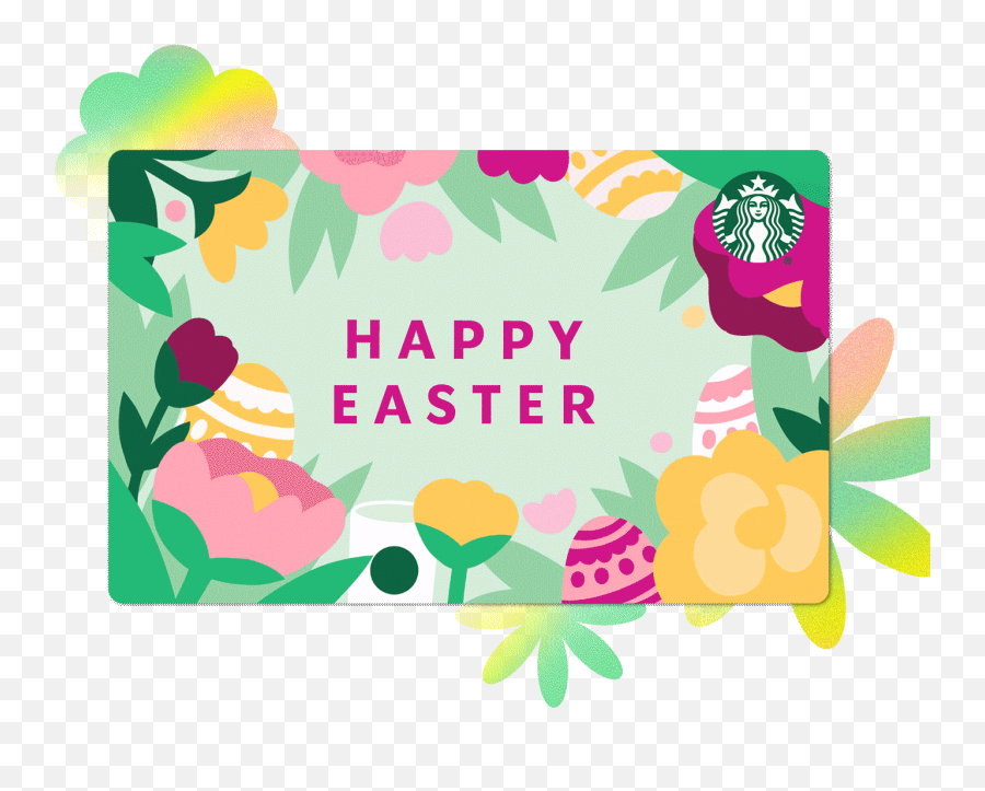 Starbucks Coffee Company - Easter Gift Card Starbucks Emoji,Starbucks Coffee Logo