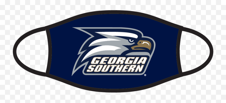 Athletic Eagle Face Mask - Georgia Southern Emoji,Georgia Southern Logo