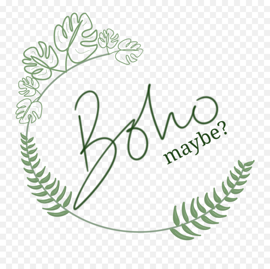 Boho Maybe Bohomaybe - Decorative Emoji,Boho Logo