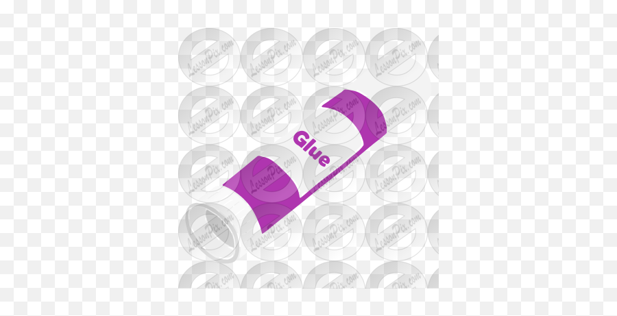 Gluestick Stencil For Classroom - Circle Emoji,Glue Stick Clipart